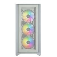 ราคา CASE (เคส) CORSAIR ICUE 4000X RGB TEMPERED GLASS (WHITE) (6954928122)