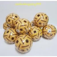 ราคา ตะกร้อ มาราธอน ลูกตะกร้อ (สีน้ำตาล) takraw กีฬา อุปกรณ์กีฬา เซปักตะกร้อ (ซื้อเยอะถูกกว่า) (3861176290)
