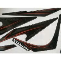 ราคา สติ๊กเกอร์ click 110i ติดรถสีดำส้มปี 2009 รุ่น 13 (9280683031)