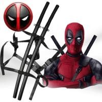 ราคา [พร้อมส่ง] ดาบซามูไร นินจา เปิดคม คาตานะ เอโดะ ญี่ปุ่น Deadpool Marvel เดดพูล Wade Wilson เวด วิลสัน 2 เล่ม Ninja (28757204565)