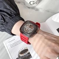 ราคา [พร้อมส่ง] Guou 8230 ใหม่ นาฬิกาข้อมือ สายซิลิโคนใส ทรงสี่เหลี่ยม กันน้ํา คุณภาพสูง เข้ากับทุกการแต (24879477304)