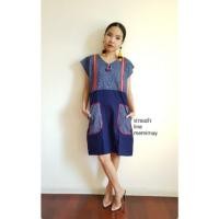 ราคา ชุดแม้ว ชุดพื้นเมือง ชุดชาวเขา เดรสกะเหรี่ยง ชุดกะเหรี่ยง (1712717711)