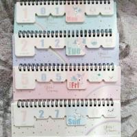 ราคา ปฏิทินตั้งโต๊ะ 2019 ปฏิทินลายการ์ตูน ปฏิทินลายยูนิคอร์น น่ารัก Unicorn นกฟลามิงโก้ ปลาวาฬ (2055548879)