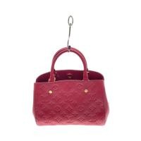 ราคา LOUIS VUITTON Handbag Montaigne BB_Monogram Implante_PUP Leather PNK Direct from Japan Secondhand (41165305108)