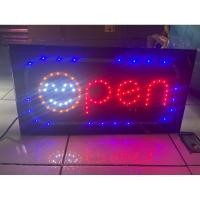 ราคา ป้ายไฟ LED ✅Open✅ป้ายข้อความ อักษร ป้ายไฟ LED ประดับหน้าร้านใช้ไฟ 220V ขนาด 25*48*2cm พร้อมส่งค่ะ (23761124447)