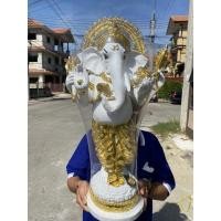 ราคา พระพิฆเนศ สูง 23 นิ้ว พระพิฆเนศปางยืน องค์ยืนปิดทองเค ประทานพร (10816644921)