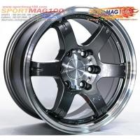 ราคา ล้อแม็กซ์ Yachiyoda XT6 สีกันเมทาลิกขอบเงา 8-16นื้ว 6รู130 ET25 [17535] (25668991698)