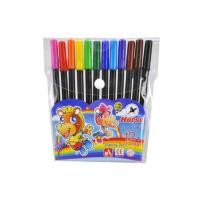 ราคา ปากกาสีน้ำ /ปากกาเมจิก 12 สี ตราม้า (1269561964)