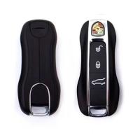 ราคา PORSCHE เปลือกกุญแจรถปอร์เช่ 3 ปุ่มเก่าและใหม่ พลาสติกอย่างดี ใบมีดทองเหลือง โลโก้เต็ม (41611566519)
