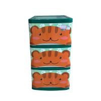 ราคา UP ตู้ลิ้นชักพลาสติก MILKY-CARTOON สีเขียว (22070370489)