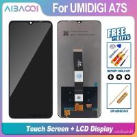 ราคา AiBaoQi ยี่ห้อใหม่6.53นิ้วหน้าจอสัมผัส1600X720จอแสดงผล LCD สำหรับ Umidigi A7S Android 10โทรศัพท์ (19896074660)