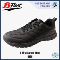 ราคา Bata B-FIRST PAYTON FULL PU กันน้ํา SCHOOL รองเท้า KASUT SEKOLAH HITAM PUTIH 8891169/8896169 (24390706700)