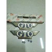 ราคา ตราโลโก้ฝากระเป๋า Kawasaki KH110-GTO M1 ของใหม่งานเก่าเก็บสภาพสวยๆพร้อมหมุดยึดพร้อมใส่ใช้งาน (29677797878)