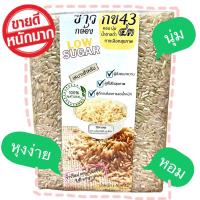 ราคา ข้าวกล้อง กข 43 แพ็คสุญญากาศ 1 กก. | หอม นุ่ม น้ำตาลต่ำ (19581704187)