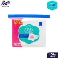 ราคา Aime เอเม่ สำลีแผ่นทำความสะอาดผิวหน้าแพ็คสุดคุ้ม 130G (26214098561)