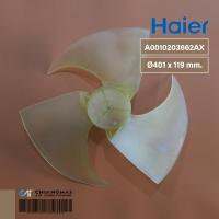 ราคา A0010203662AX (A0010203662A) ใบพัดลมแอร์ Haier ใบพัดลมคอยล์ร้อนแอร์ ไฮเออร์ รุ่น HSU-13VEK03T, HSU-10VEK03T (21842408255)