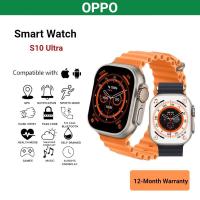 ราคา 【NEW】SmartWatch OPPO S10 ULTRA สมาร์ทวอทช์วัดอัตราการเต้นของหัวใจพร้อมหน้าจอ 2.01HD โทรผ่านบลูทูธ (43825348687)