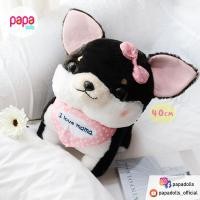 ราคา ตุ๊กตาหมา ชิวาวา ชีวาวา ชิวาว่า ชีวาว่า 40cm มือ1 ของแท้จากญี่ปุ่น Muchimu chihuahua หมาน่ารัก shiba Papadolls (8060197471)