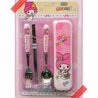 ราคา ชุดช้อนตัวละคร my melody sanrio ช้อนมายเมโลดี้ ส้อมมายเมโลดี้ (43505724261)