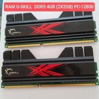 ราคา Ram G-Skill ddr3 4GB (2x2GB) PC 12800 (25610530420)