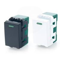 ราคา สวิตซ์ 1 ทาง สวิทช์ 1 ทาง สวิทช์ทางเดียว สวิทช์ไฟ สีดำ และ สีขาว NANO รุ่น Classic series (22384428492)