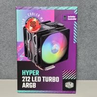 ราคา CPU AIR COOLER (พัดลมซีพียู) COOLER MASTER HYPER 212 LED TURBO ARGB สินค้ามือ2 ใช้งานปกติ/ประกัน 7 วัน (27182255911)