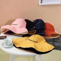 ราคา MI หมวกงานปักยิ้มผ้าแคนวาส หนาใส่ได้สองด้าน มีเชือก กันแดด ไม่ร้อน ใส่สบาย Smilecap (40212097141)