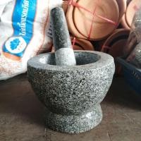 ราคา ครกหินดำทรงโบราณ7"ครกหินแท้ ครกอ่างศิลา ทรงสวย (4660042732)