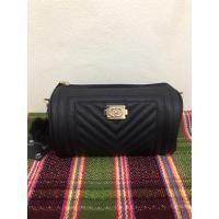 ราคา กระเป๋าทรงหมอน หน้าปั๊มชาเนล ขนาด 8 นิ้ว สะพายสุดหรู (11771892494)