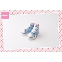 ราคา **พร้อมส่ง**รองเท้าคอนเวิร์สสีฟ้า รองเท้าตุ๊กตาบลายธ์, ลิกกะ, เอโซน (Blythe, Licca และ Azone Doll) (351135995)