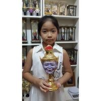 ราคา พ่อแก่ ฤาษี นารายร์ ขนาดบูชา กว้าง 5 นิ้ว เรซิ่น ปิดทอง พร้อมฐานปิดทอง หัวโขน เศียรครู เศียรเทพ เศียรบูชา (8803731028)