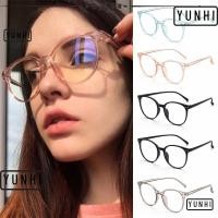 ราคา Yunhi แว่นตา กรอบกลม ขนาดใหญ่ ป้องกันแสงสีฟ้า (18682452188)