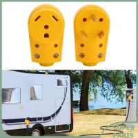 ราคา Superparis Superparis Eujgoov RV ชายหญิงชุด TT-30P ปลั๊ก TT-30R ซ็อกเก็ตปลอก ABS 30A 125V สีเหลือง (44473274018)