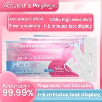 ราคา Accufast 5ชิ้น ตรวจครรภ์ แบบหยด HCG ความแม่นยำ 99.99% Pregnancy Test cassette/ที่ตรวจครรภ์/ตรวจครรภ์ (26018803608)