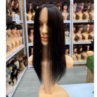 ราคา B11 แผ่นปิดผมบางผมแท้ 100% ทอมือทั้งฐาน เปลี่ยนแสกได้ ยาว40-45cm (18086313556)