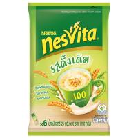 ราคา เนสวิต้ารสดั้งเดิมผสมใยอาหาร(6X25กรัม)NESVITA ORIGINAL (6X25G) (23121443179)