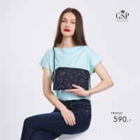 ราคา GSP Clutch BAG REDESIGN Handmade flora pattern กระเป๋าคลัช สีกรมท่า P9XZNV (44220746578)