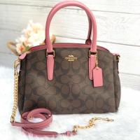 ราคา ถังมินิ รุ่นเก่า MINI SAGE CARRYALL IN SIGNATURE CANVAS (COACH F29434) (6831671926)