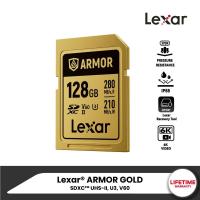 ราคา Lexar ARMOR GOLD 128GB SD Card (เอสดีการ์ด) Full-HD 6K RW280/205MB/s (LSDAMGL128G-RNNNG) เมมโมรี่การ์ด (29335366249)