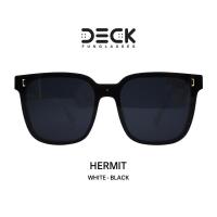ราคา DECK แว่นตากันแดด รุ่น HERMIT - WHITE ของแท้ รับประกันศูนย์ 1ปี (29463045891)