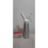 ราคา (สินค้ามือสอง) เครื่องตีวิปปิ้งครีม กระบอกวิปปิ้งครีม กระบอกวิปครีม ขวดวิปครีม Cream Whipper 500 ml ขายพร้อมแก๊ส 1 กล่อง (8161161819)