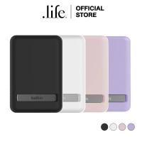 ราคา BELKIN แบตเตอรี่สำรองไร้สาย Boost Charge Magnetic 7.5W Wireless Power Bank 5K with Kickstand | By Dotlife (22952299200)