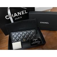 ราคา Used Like New Chanel Classic Long Flap Wallet (9853865181)