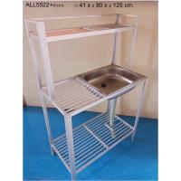 ราคา ซิ้งค์ล้างจานมีที่พักวางจาน 2ชั้นต่อบน (27565960568)