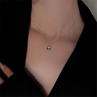 ราคา สร้อยคอโซ่เงินแท้ 925 จี้หางนางเงือก สีฟ้า สไตล์เกาหลี สําหรับผู้หญิง N098 (19093328005)