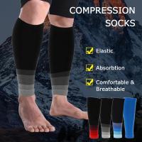 ราคา ปลอกรัดน่อง ปลอกขาใส่ออกกำลังกาย วิ่ง ปั่นจักรยาน ลดการเมื่อยล้า กระชับกล้ามเนื้อน่อง 2 ชิ้น (18685381979)