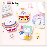 ราคา (P-024) ★พร้อมส่ง★ สติ๊กเกอร์48อันต่อแพ็ค มี4รุ่น PVC สติ๊กเกอร์ไดคัท POPPY หมี เกาหลี ติดเคส สติกเกอร์ตกแต่ง ปิดผนึก (7168541726)