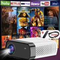 ราคา โปรเจคเตอร์GX100 wifi projector WiFi 1080P HD Android 11.0 1800 lumens ต่อกับโทรศัพIOS/Android (25664266944)