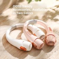 ราคา พัดลมห้อยคอแบบชาร์จ ไม่มีใบมีด ยูเอสบี สําหรับเดินทางพร้อมการไหลของอากาศแบบปรับได้และการออกแบบน้ําหนักเบา (40358027536)