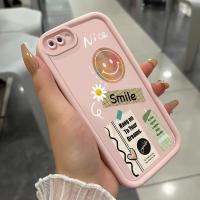 ราคา เคสสำหรับ OPPO A5 A3s A12E Realme C1 เคสโทรศัพท์รอยยิ้มดอกไม้สามสีซิลิโคนกันกระแทก (29742987016)